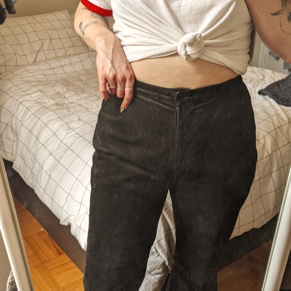 Vintage  suede pants